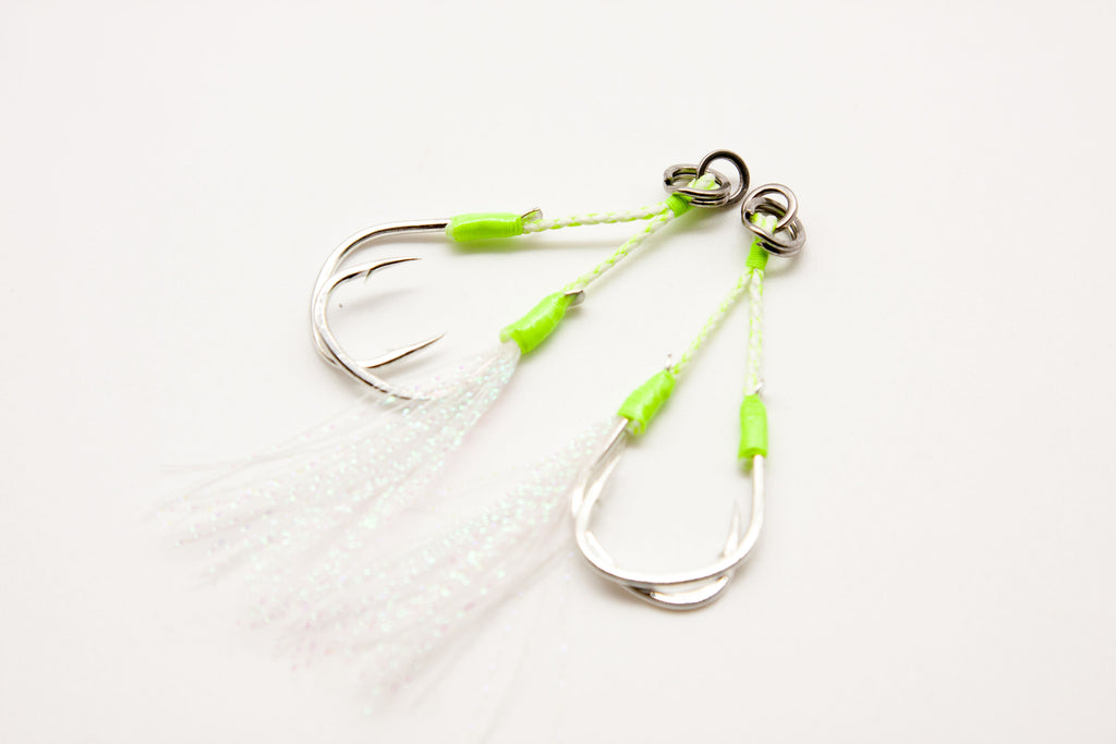 JYG PRO TWIN ASSIST FEATHER 3/0 FEATHER
