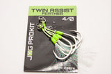 JYG PRO TWIN ASSIST FEATHER 4/0 FEATHER