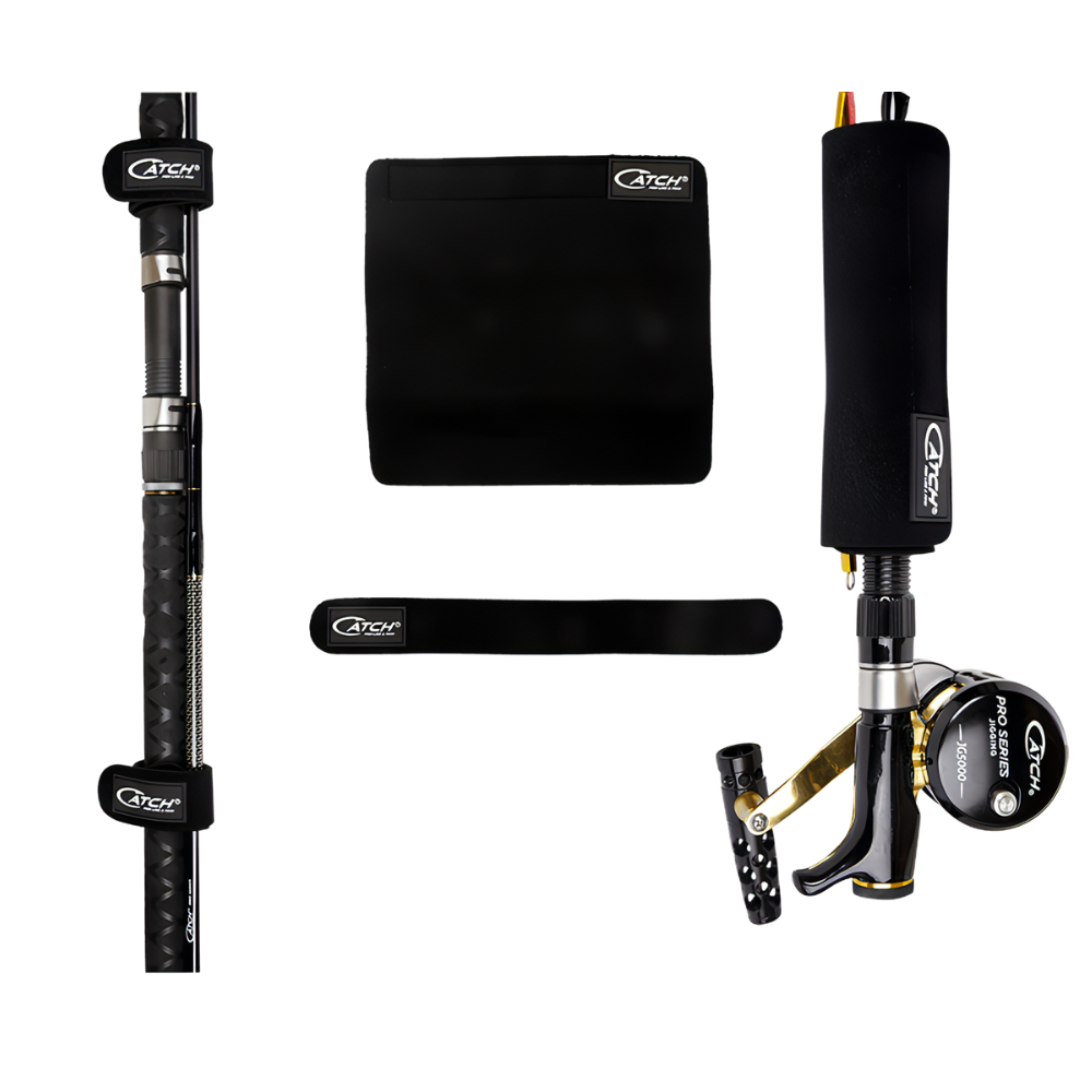 CATCH FISHING ROD AND LURE STRAP 20 x 20CM
